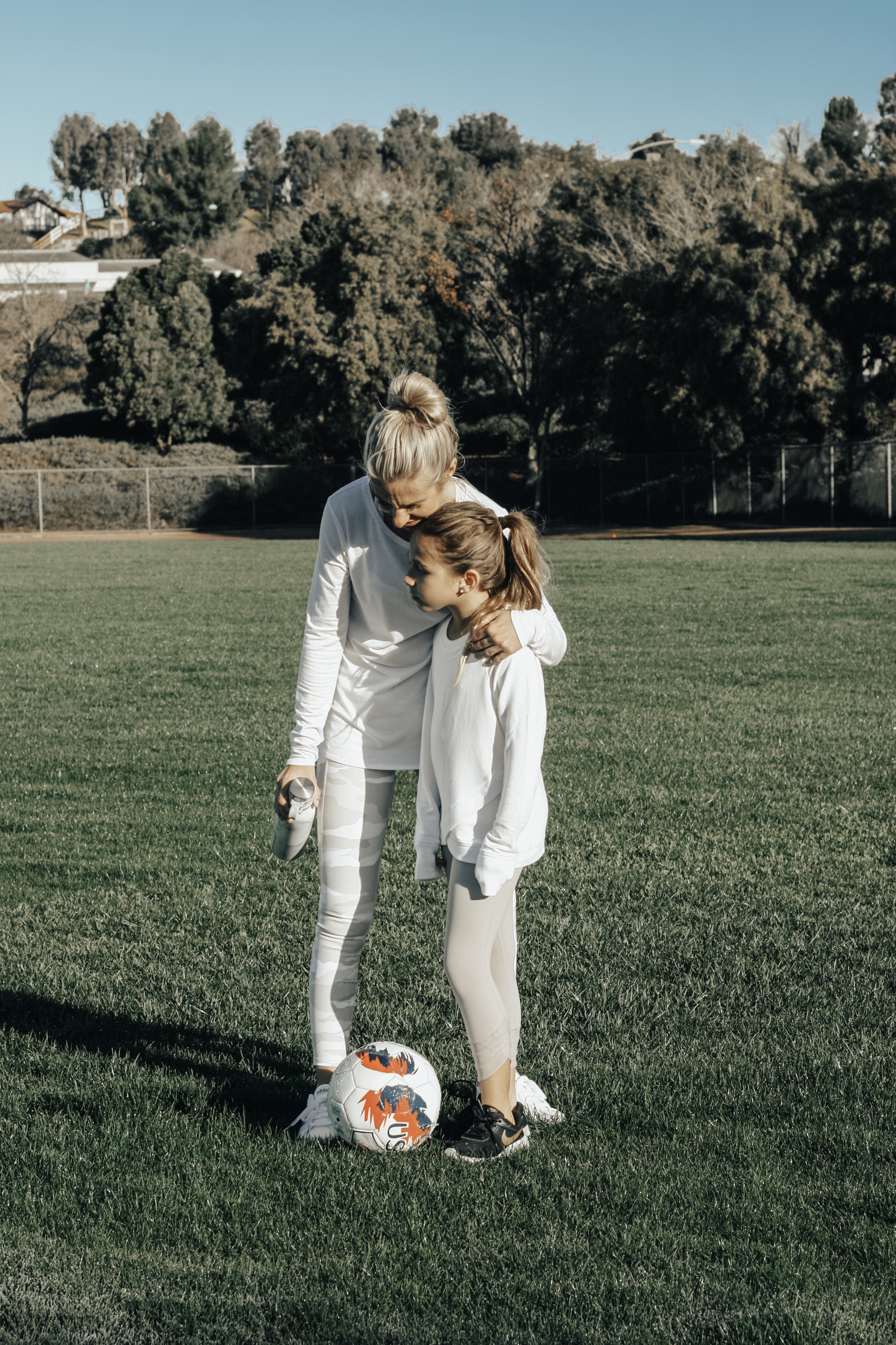 NATIONAL GIRLS & WOMEN IN SPORTS DAY WITH ATHLETA- Jaclyn De Leon Style + athleta girl + mommy and me + soccer + mom life + kid style + athletic wear + athleisure + mom style + supporting our children in sports