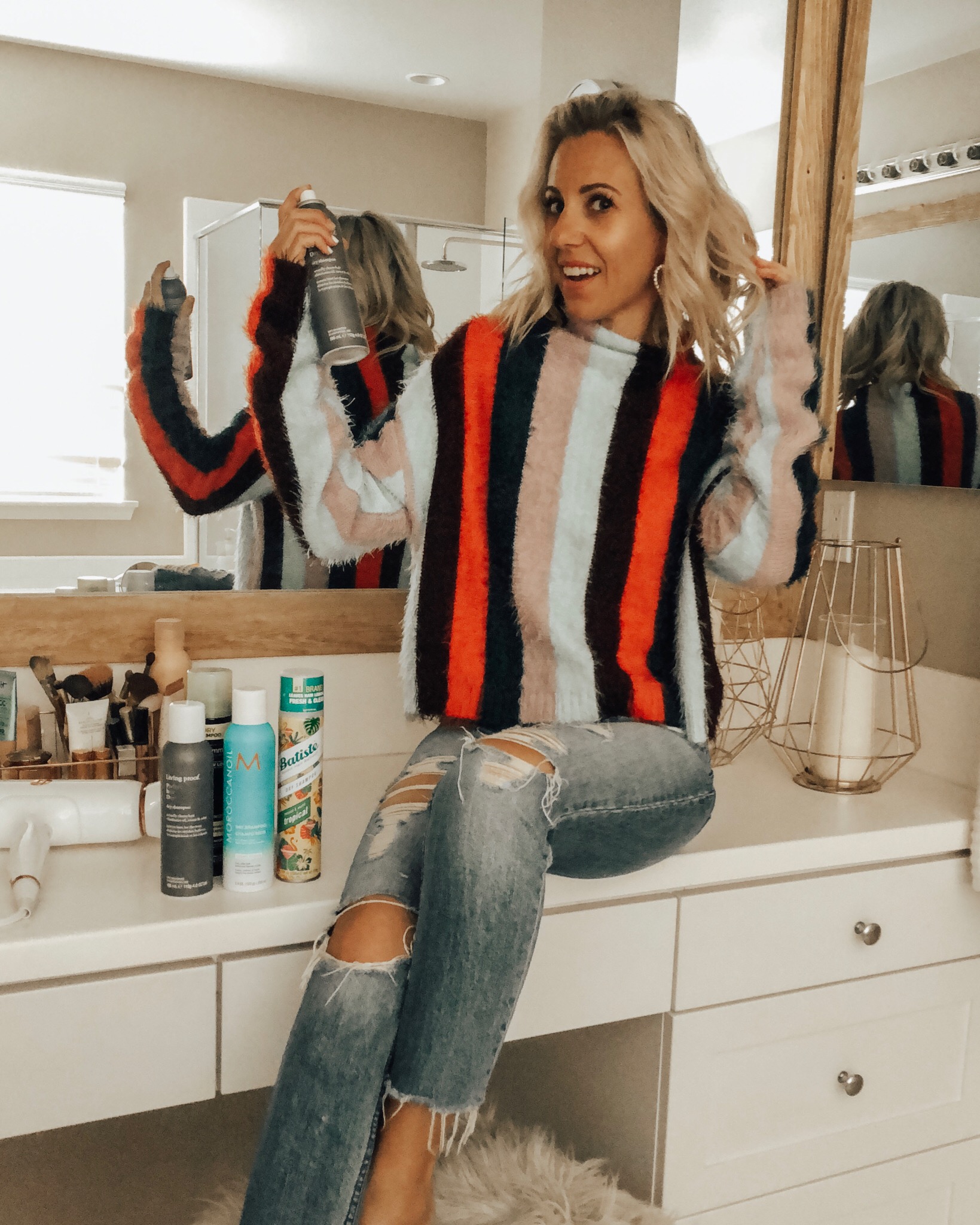 NATIONAL DRY SHAMPOO DAY- MY MUST HAVES - Jaclyn De Leon Style = Looking for the best dry shampoo on the market? I've tried and tested tons of popular brands and I'm dishing all about my must have top 4 dry shampoos. Two are worth the splurge and the other two are under $8 and you can find at Target or your local drug store.
