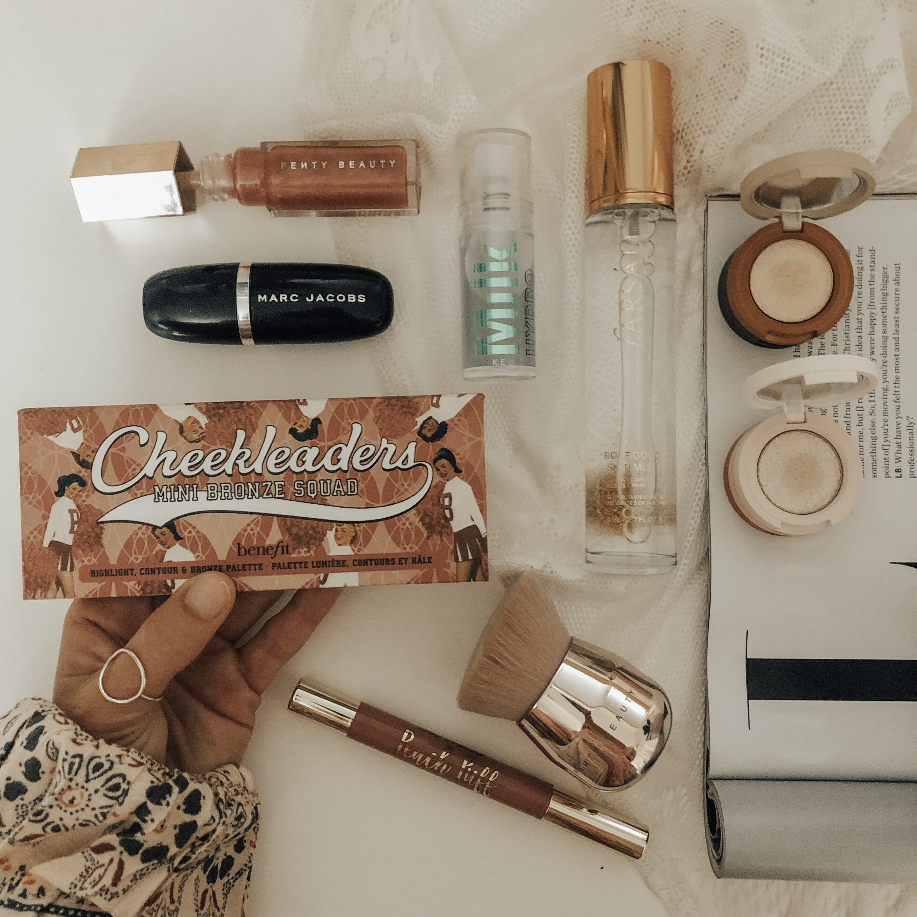 SPRING MAKEUP REFRESH WITH SEPHORA INSIDE JCPENNEY- Jaclyn De Leon Style + Have you updated your makeup for Spring and Summer? There is all new and exclusive Sephora makeup products with all the pink, gold and shimmer you need.