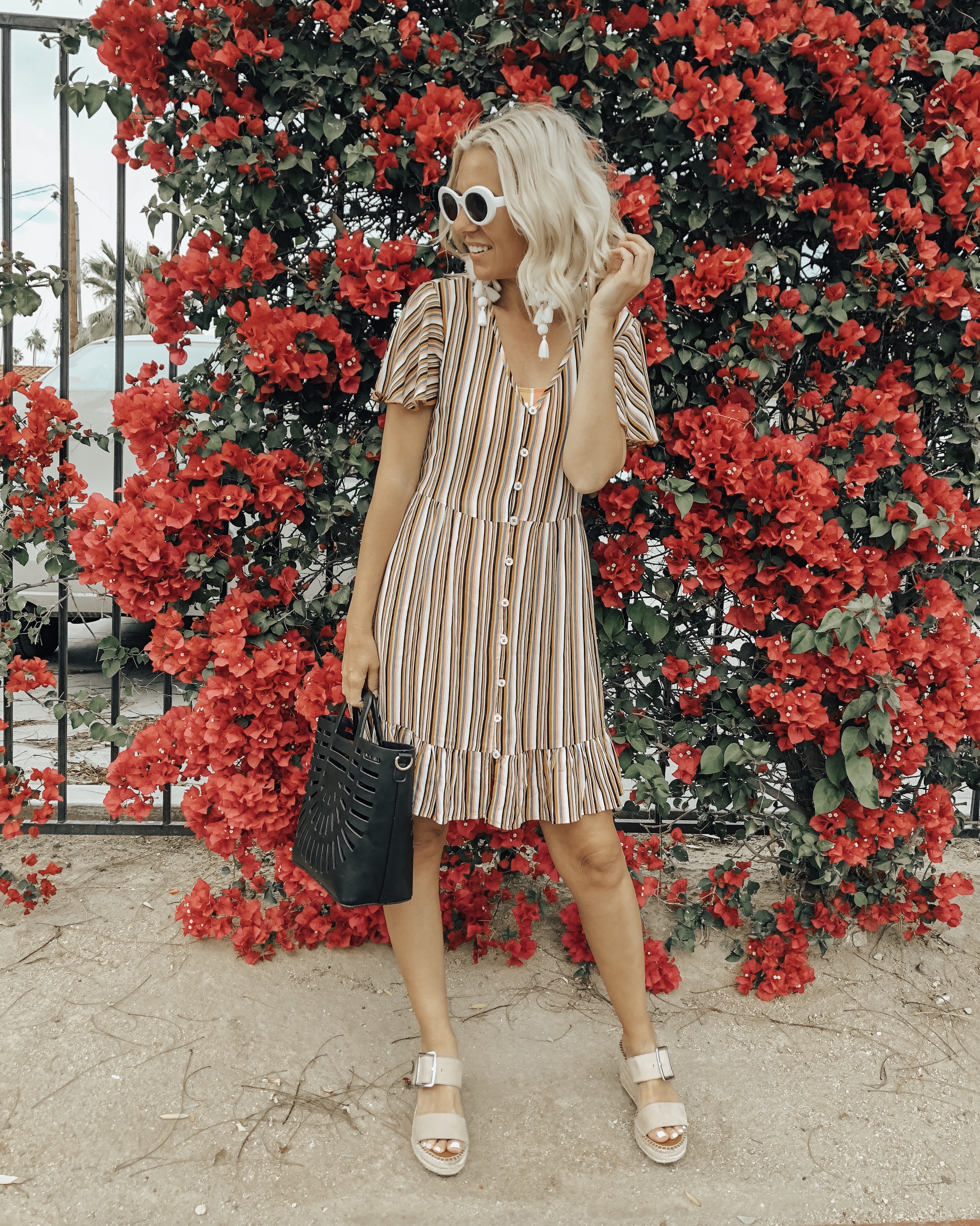 NEW SPRING DRESSES + JUMPSUITS FROM TARGET - Jaclyn De Leon Style + Looking for the perfect Spring dress at an affordable price? I'm sharing my top picks from pretty florals to retro stripes and they're all from Target.