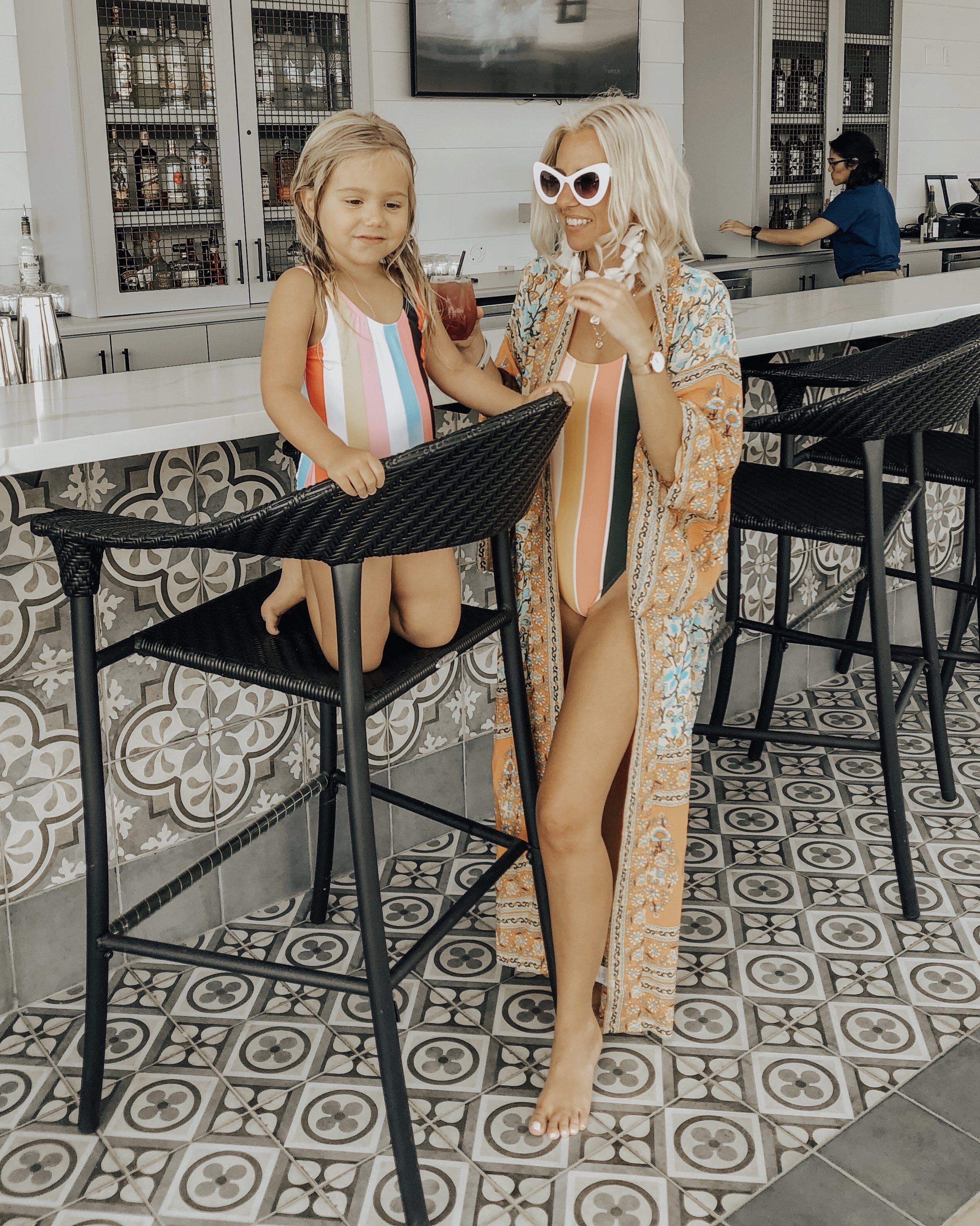 MOMMY & ME SWIMSUITS- Jaclyn De Leon Style + If you love matching with your little ones as much as I do then this post is for you. I'm sharing tons of cute and affordable mommy & me swimsuits just in time for summer