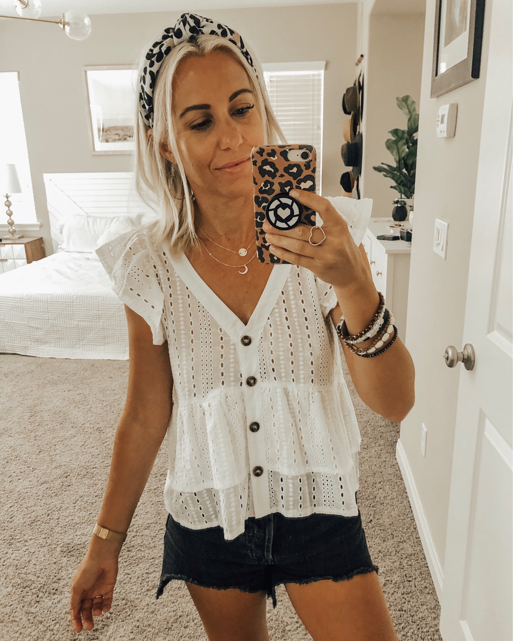 AUGUST TOP 10- Jaclyn De Leon Style + Sharing all of last months top selling items from my favorite travel jewelry case, a cute walmart ruffle top, leopard tank, the best snakeskin booties and so much more!