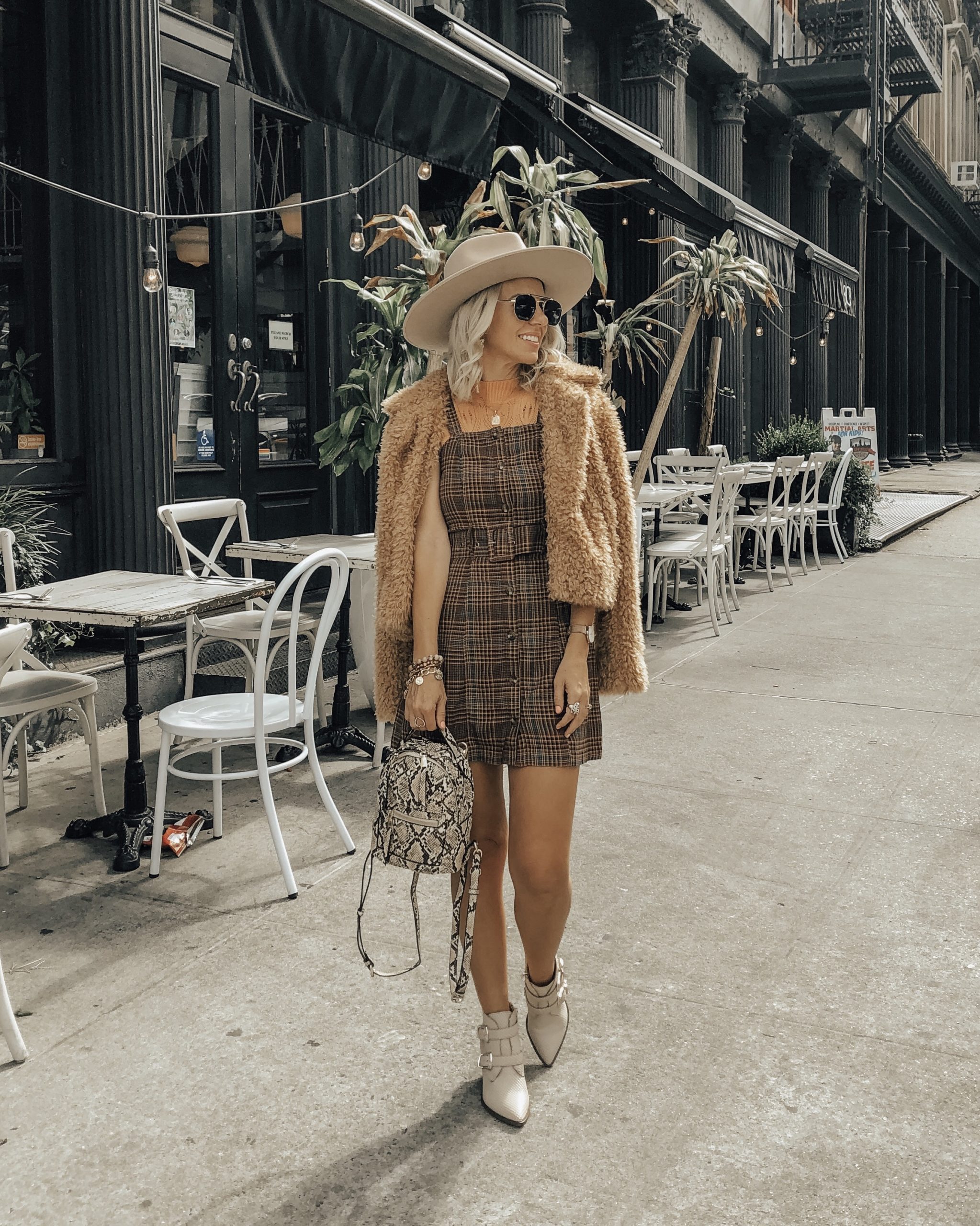 THE COZIEST FAUX FUR JACKETS + COATS- Jaclyn De Leon Style + Sharing the best of faux fur at great affordable price points. Throw it over a graphic tee + jeans or a plaid dress for a dressier look