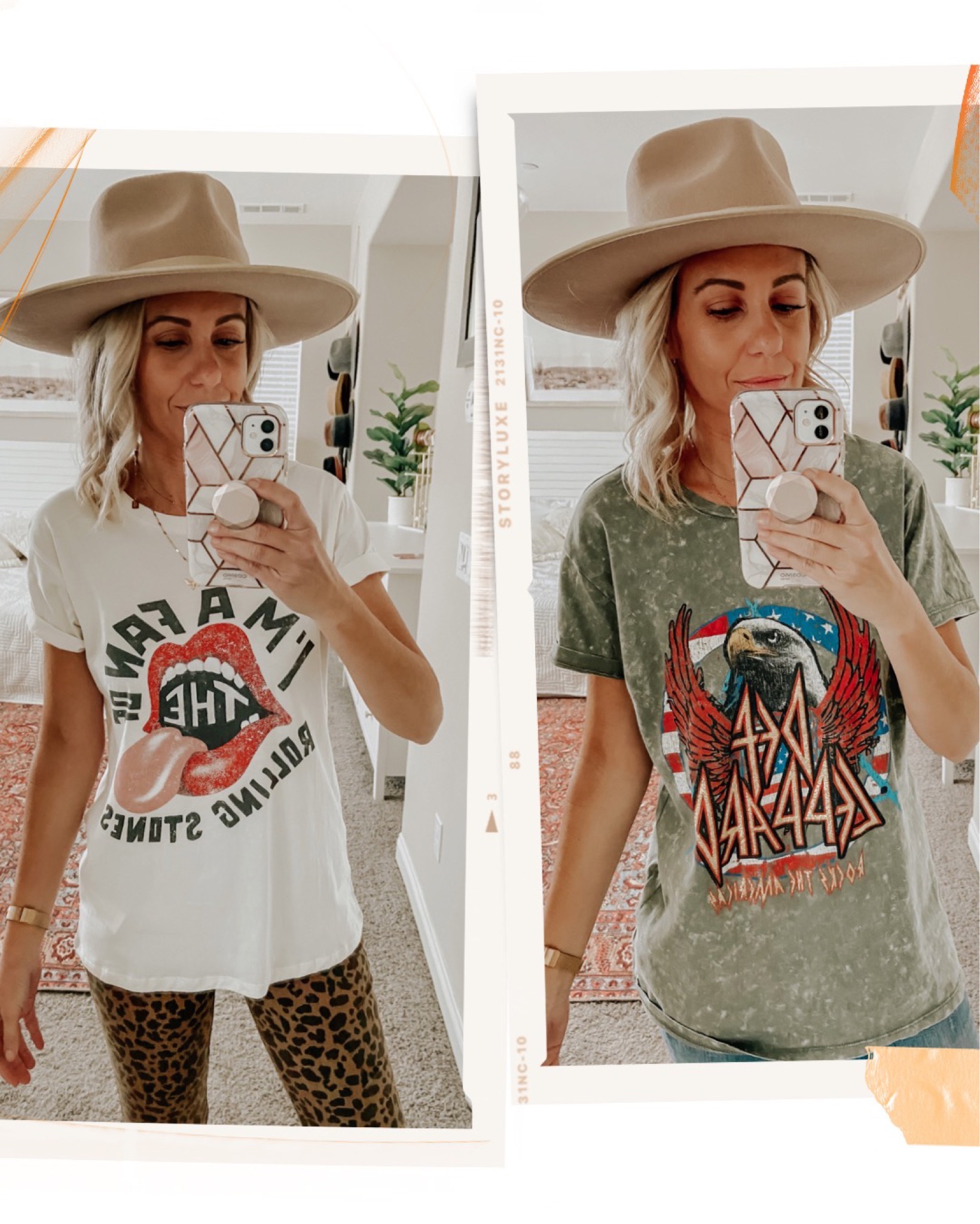 GRAPHIC TEE OBSESSED Jaclyn De Leon Style