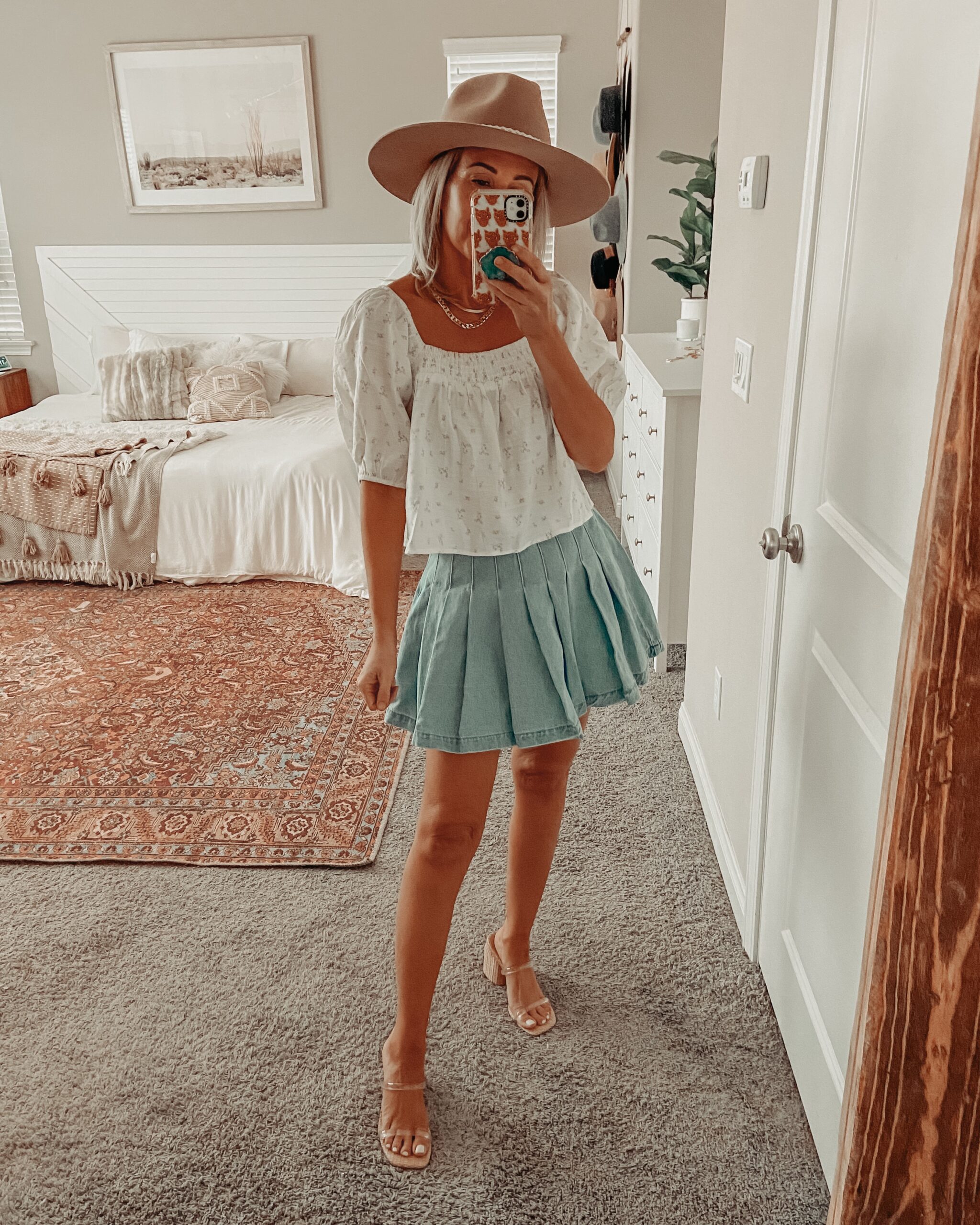 White tennis shop skirt qvc