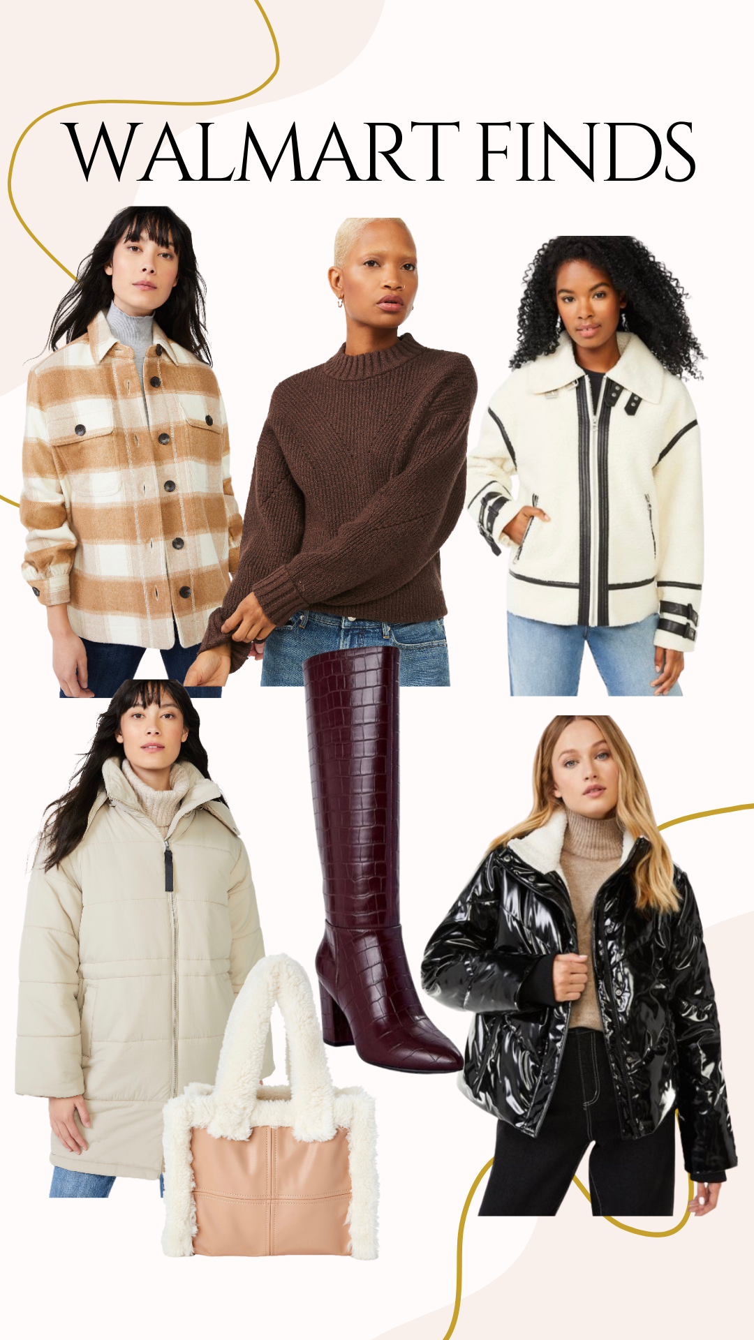 WINTER OUTFITS FROM WALMART: Jaclyn De Leon Style- sharing chic winter fits from Walmart. From casual + cozy to dresed up for a holiday party