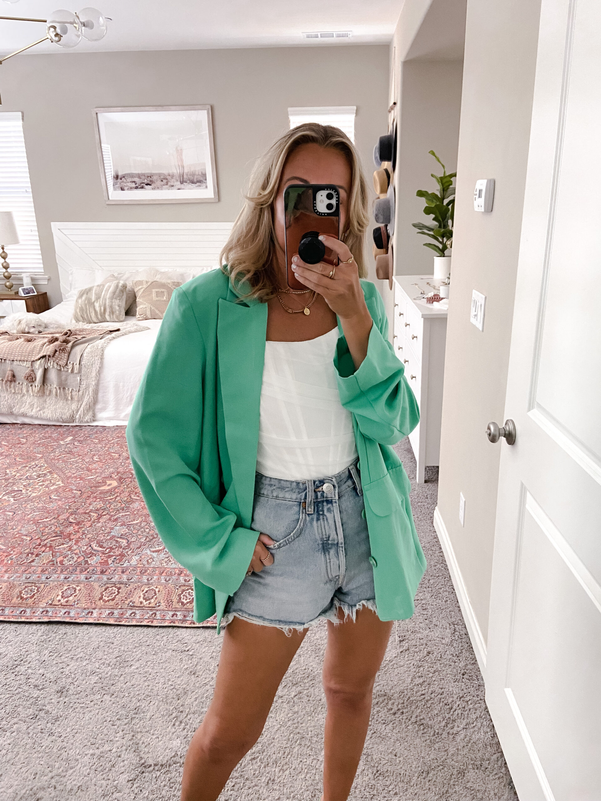 THE COLOR TREND FOR SUMMER- Jaclyn De Leon. This season is all about fun bold colors. From pink to green and every color in between. Start off wearing bold colors with a handbag or statement earrings. If you are feeling bold a pink top or green pants is perfect for summer!