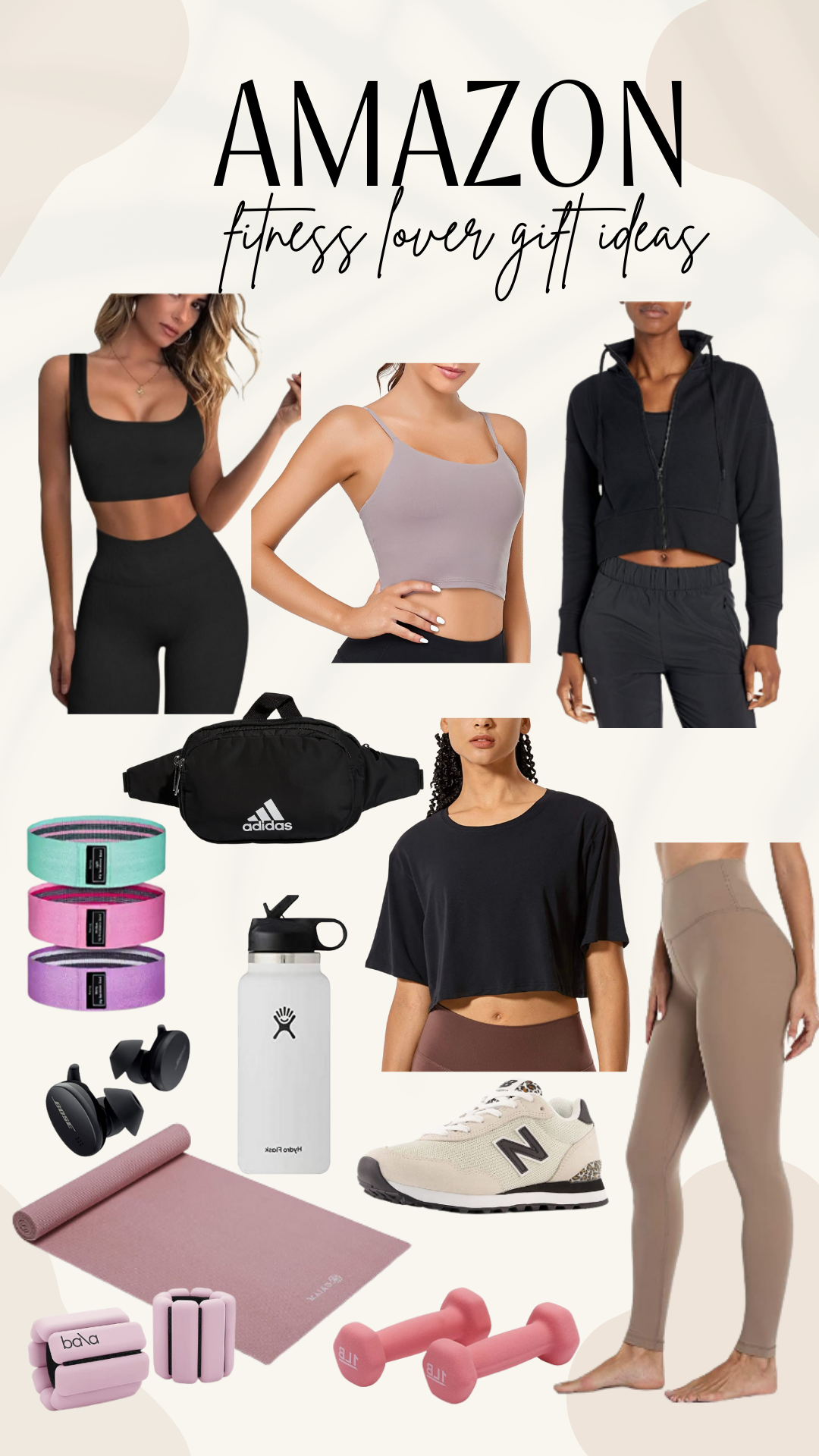Amazon Holiday Gift Guide-Jacyln De Leon Style. Amazon holiday gift guide for fitness lover. Amazon holiday gifting for fitness lover..