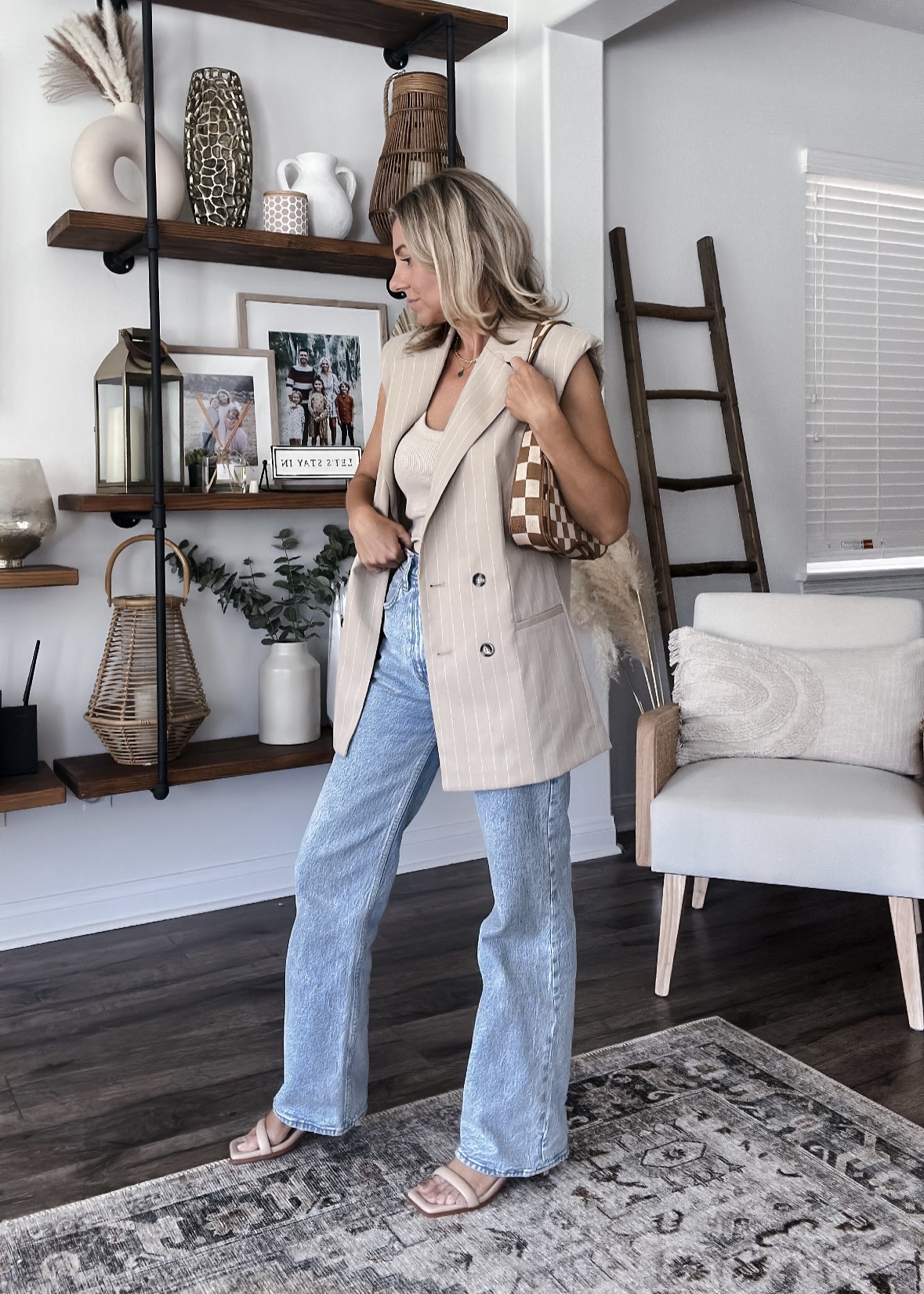 EASY WAY TO STYLE STRIPES-Jaclyn De Leon style. Stripes are classic + timeless and I’m sharing easy ways to wear them.