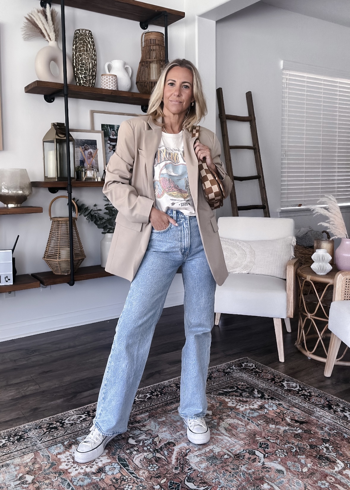 Best of Amazon Blazers & Tips for Styling Them-Jaclyn De Leon style. Blazers are a must-have closet staple and something everyone needs in their wardrobe. They are classic + chic and can easily dress up any outfit.