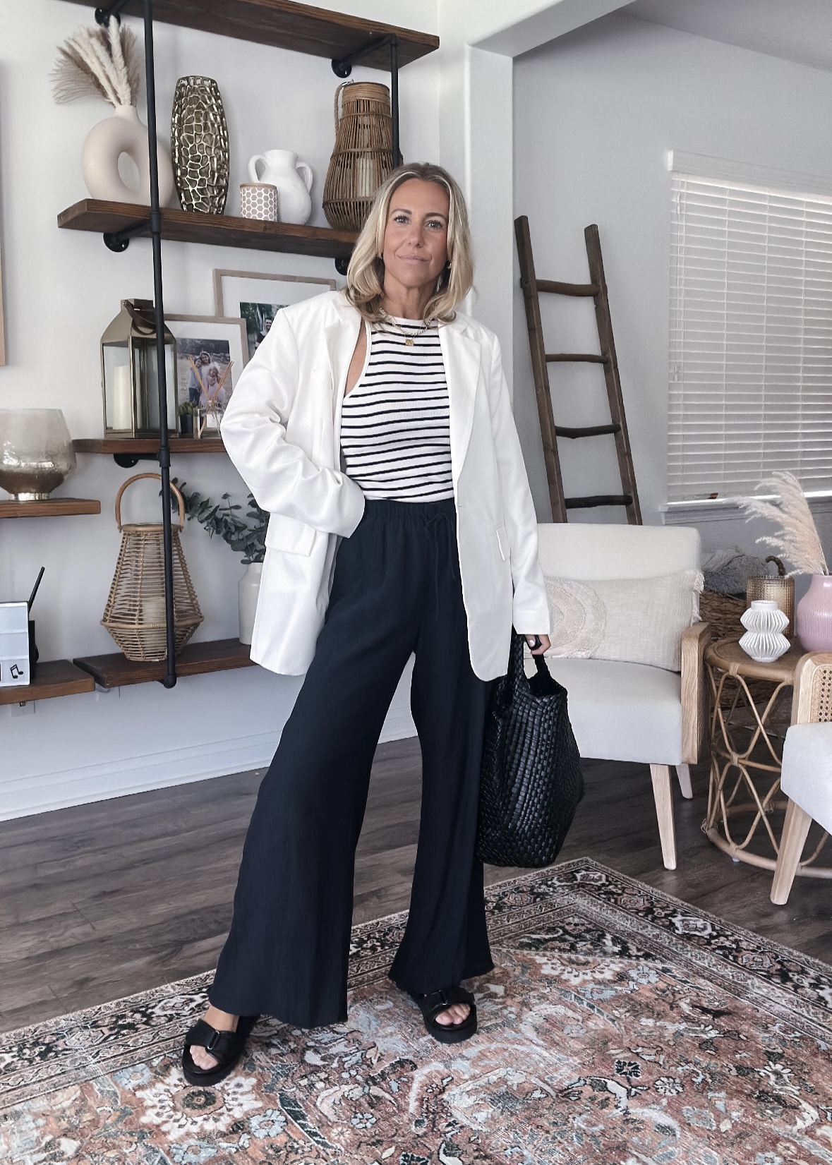 Best of Amazon Blazers & Tips for Styling Them-Jaclyn De Leon style. Blazers are a must-have closet staple and something everyone needs in their wardrobe. They are classic + chic and can easily dress up any outfit.